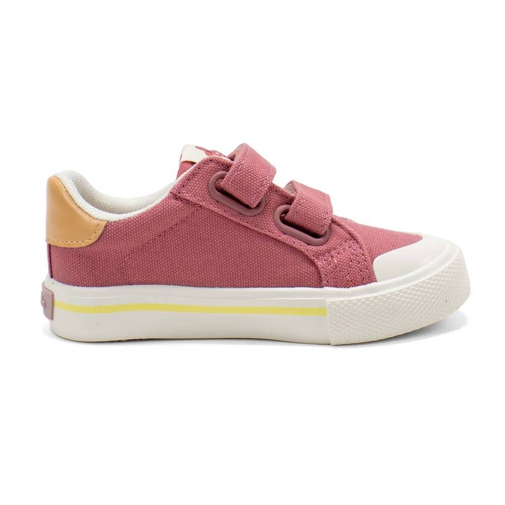 NEW VICTORIA kids' tribe canvas sneakers in fresa